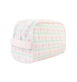 Apple of My Isla The Dopp Kit, Tulips