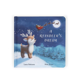 Jelly Cat Mitzi Reindeer's Dream Book