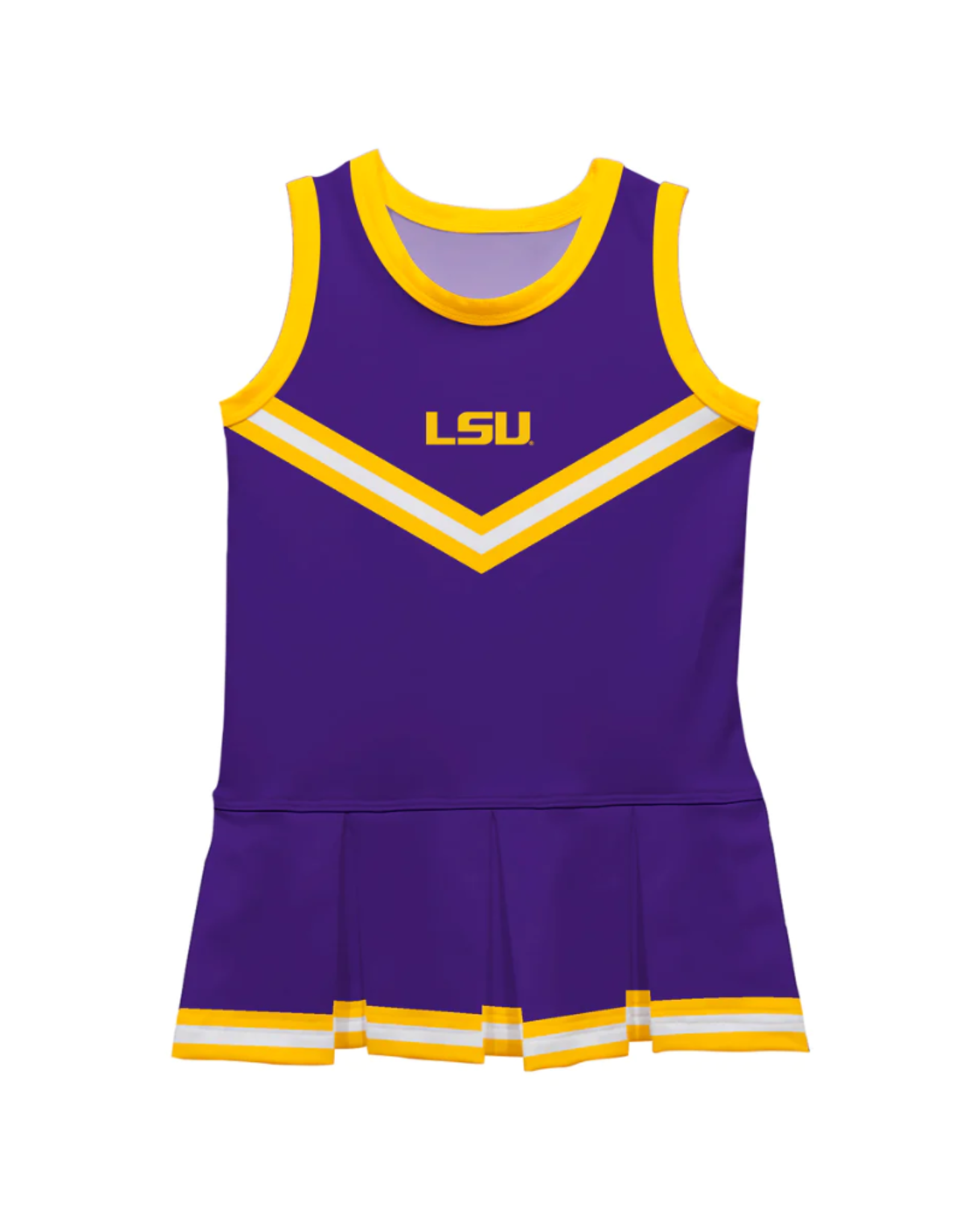 LSU Pleated Cheer Dress