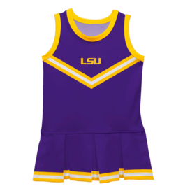 LSU Pleated Cheer Dress