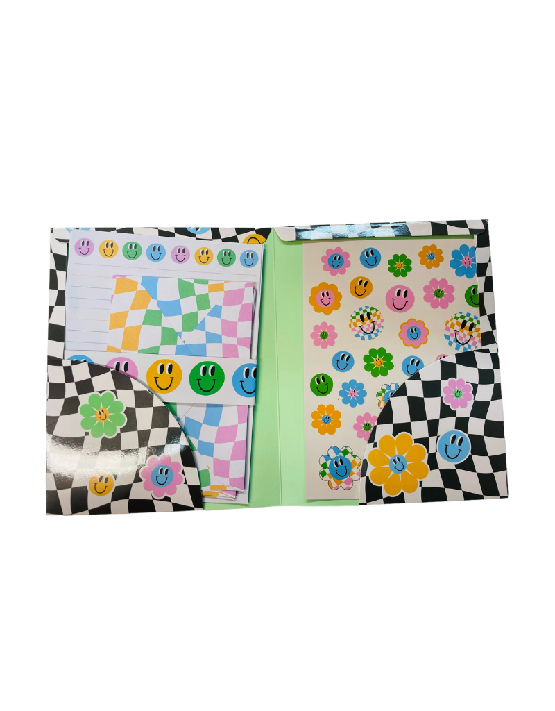 Good Times Pen Pal Stationery Set Mini Macarons Boutique