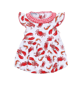 Magnolia Baby Feeling Snappy Printed Flutters Bubble - 9m
