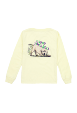 Properly Tied Pawdi Gras LS Light Yellow
