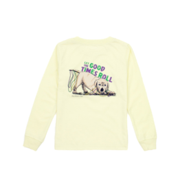 Properly Tied Pawdi Gras LS Light Yellow