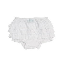 Feltman Brothers White Ruffle Diaper Cover