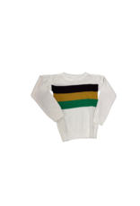 Lulu Bebe LLC Mardi Gras Rugby Stripe Sweater