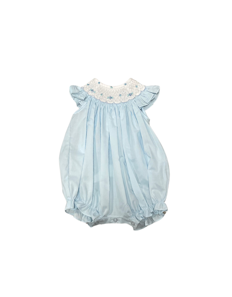 Feston Bishop Smocked Bubble Blue