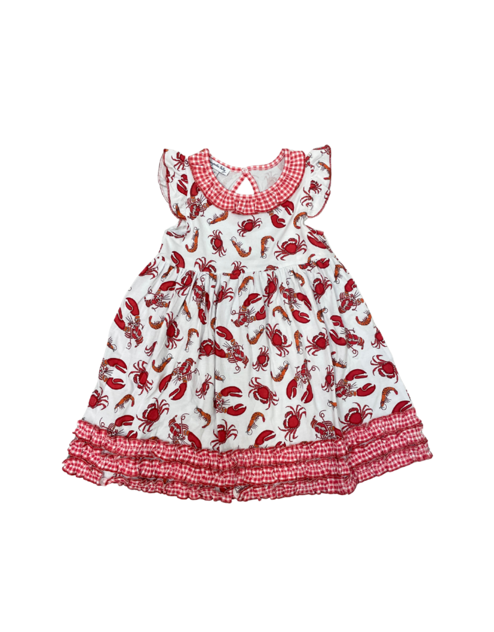 Magnolia Baby Feeling Snappy Printed Flutters Dress