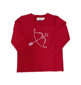 Blended Spirit LS Red Cupids Arrow Tee