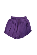 Purple Butterfly Shorts