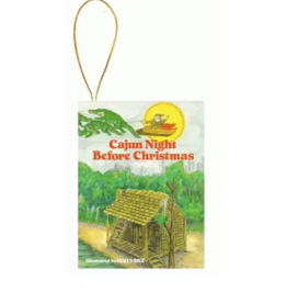 "Cajun Night Before Christmas" Book Ornament