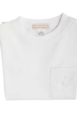 The Beaufort Bonnet Company Carter Crewneck, Worth Avenue White