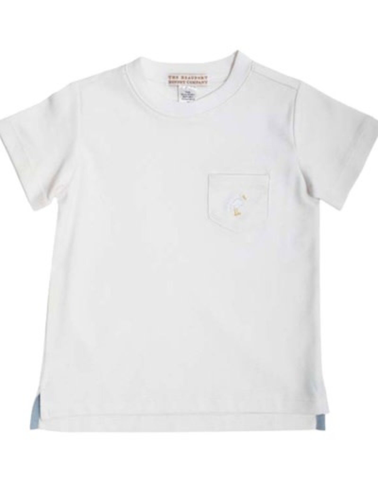 The Beaufort Bonnet Company Carter Crewneck, Worth Avenue White