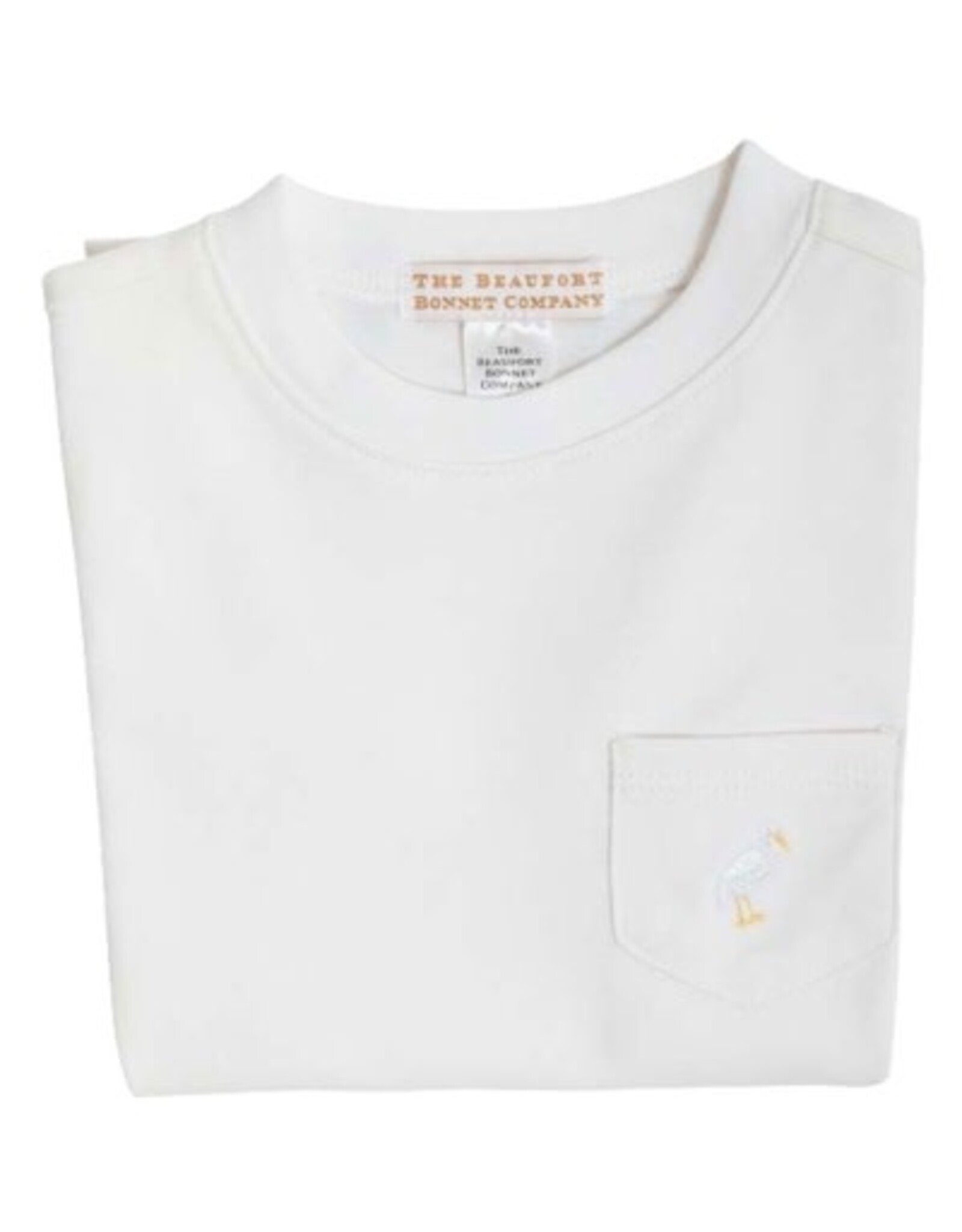 The Beaufort Bonnet Company Carter Crewneck, Worth Avenue White