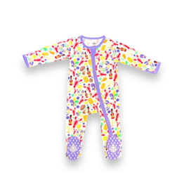 Belle Cher Mardi Gras Crawfish Romper