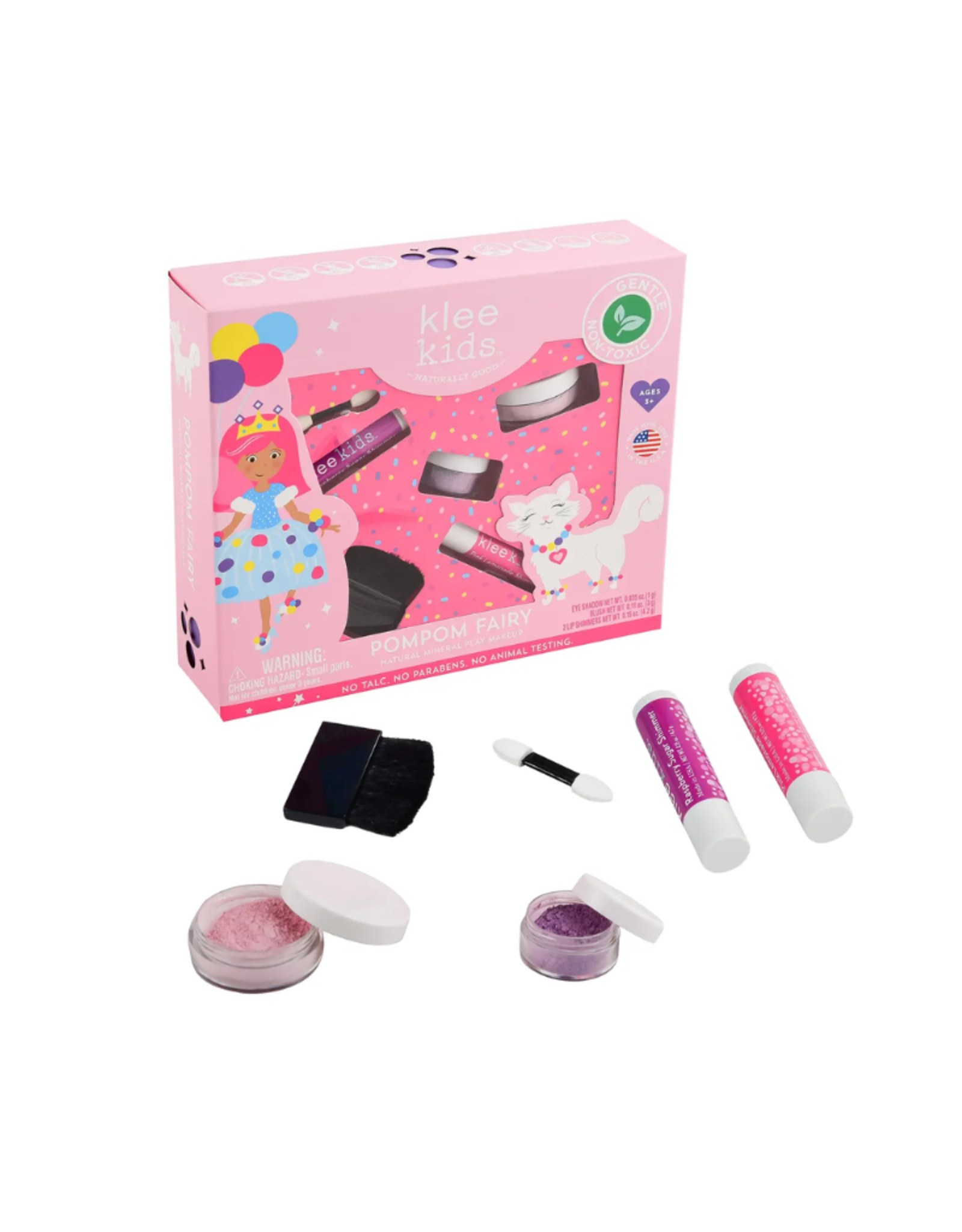 Klee Pom Pom Fairy - Klee Kids Natural Mineral Play Makeup Kit