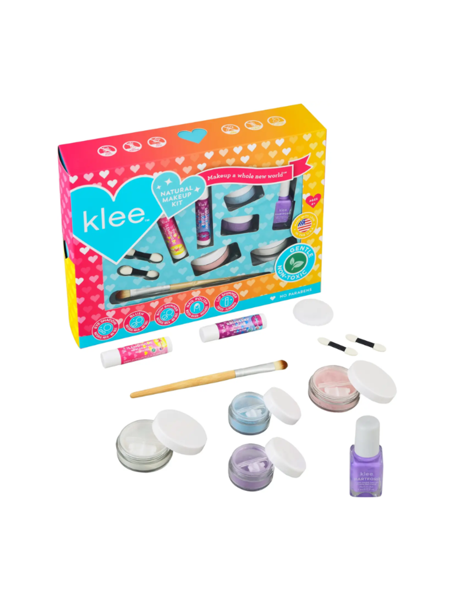 Klee Up and Away - 7-PC Natural Mineral Makeup Kit