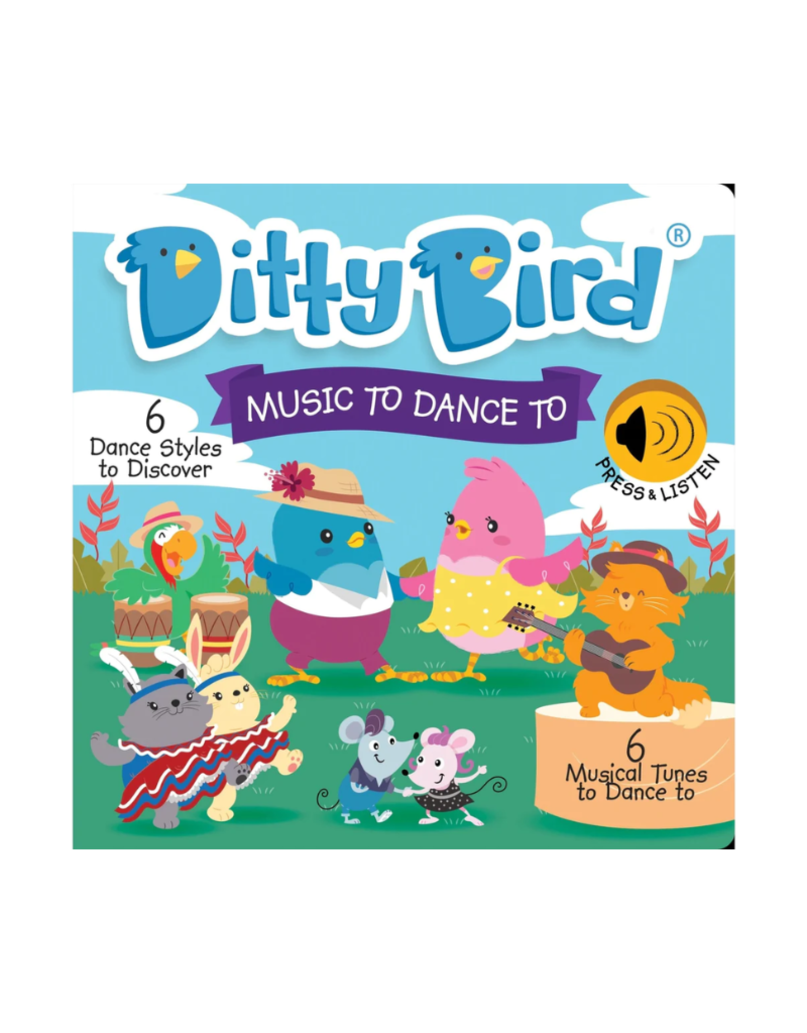 Ditty Bird Ditty Bird Baby Book Kids dance songs: Music To Dance To