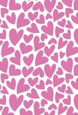 Lila + Hayes  Edie Sweatshirt Set, I Heart You Pink
