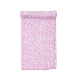 Kissy Kissy Pink Blooming Vines Blanket