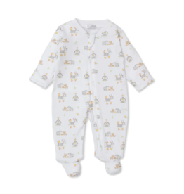 Kissy Kissy Farmyard Frolic Zip Footie