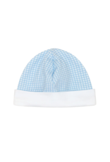 Nella Blue Gingham Baby Hat