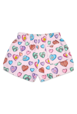 Iscream Candy Hearts Plush Shorts
