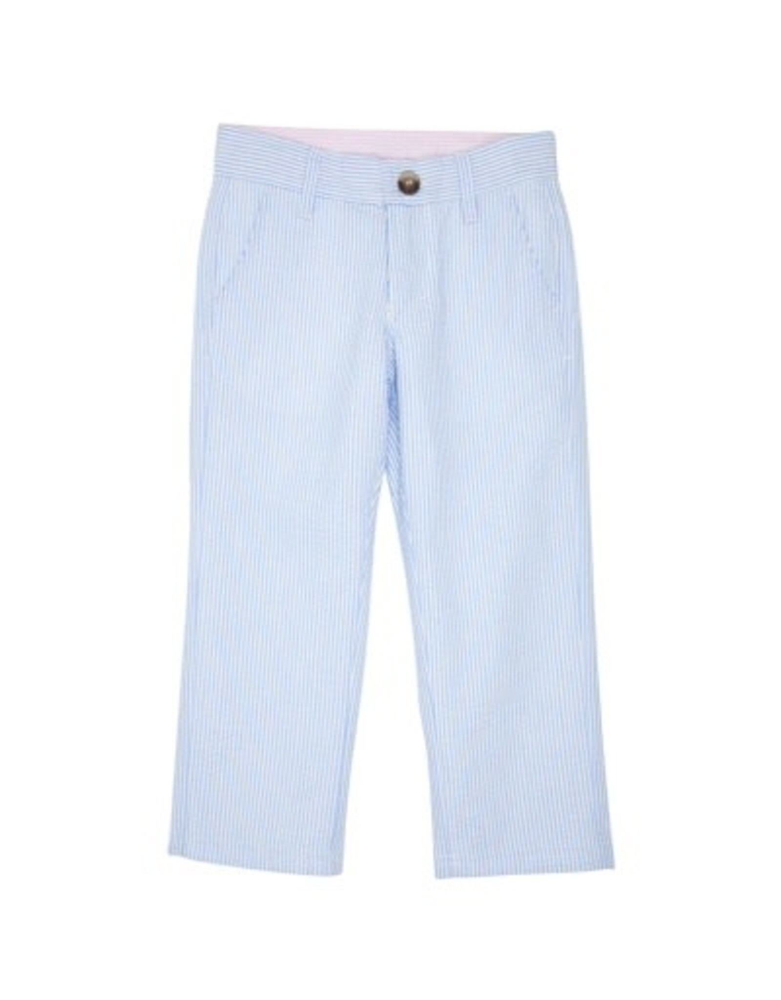 The Beaufort Bonnet Company Prep School Pants, Breakers Blue Seersucker