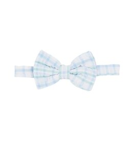 The Beaufort Bonnet Company Baylor Bow Tie - Seersucker Turks Teal Sewanee Seersucker