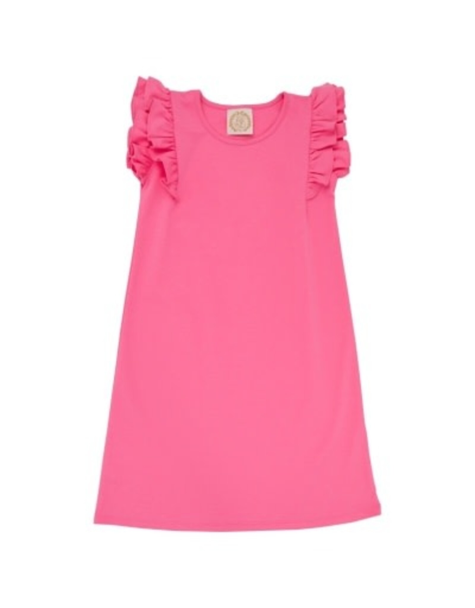 The Beaufort Bonnet Company Ruehling Ruffle Dress, Winter Park Pink