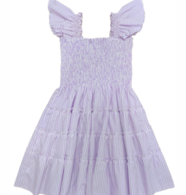 Be Elizabeth Charlotte Lavender Stripe Dress