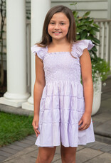 Be Elizabeth Charlotte Lavender Stripe Dress *PRESALE*