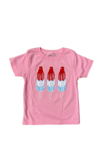 Mustard & ketchup SS Pink Bomb Pop T-shirt