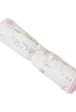 Kissy Kissy Noah's  Print Burp Cloth Pink