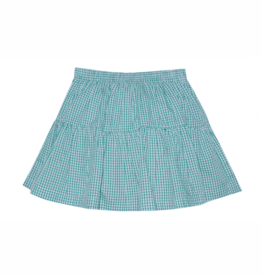 Remember Nguyen Green Windowpane Daphne Skirt