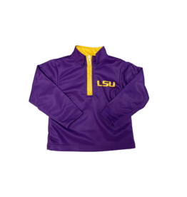 LSU Tigers Purple LS Quarter Zip