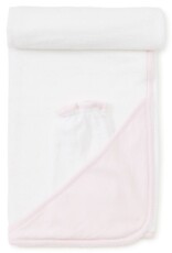 Kissy Kissy New Kissy Dots Towel w/ Mitt, Pink/White