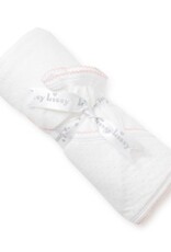 Kissy Kissy New Kissy Dots Towel w/ Mitt, White/Pink