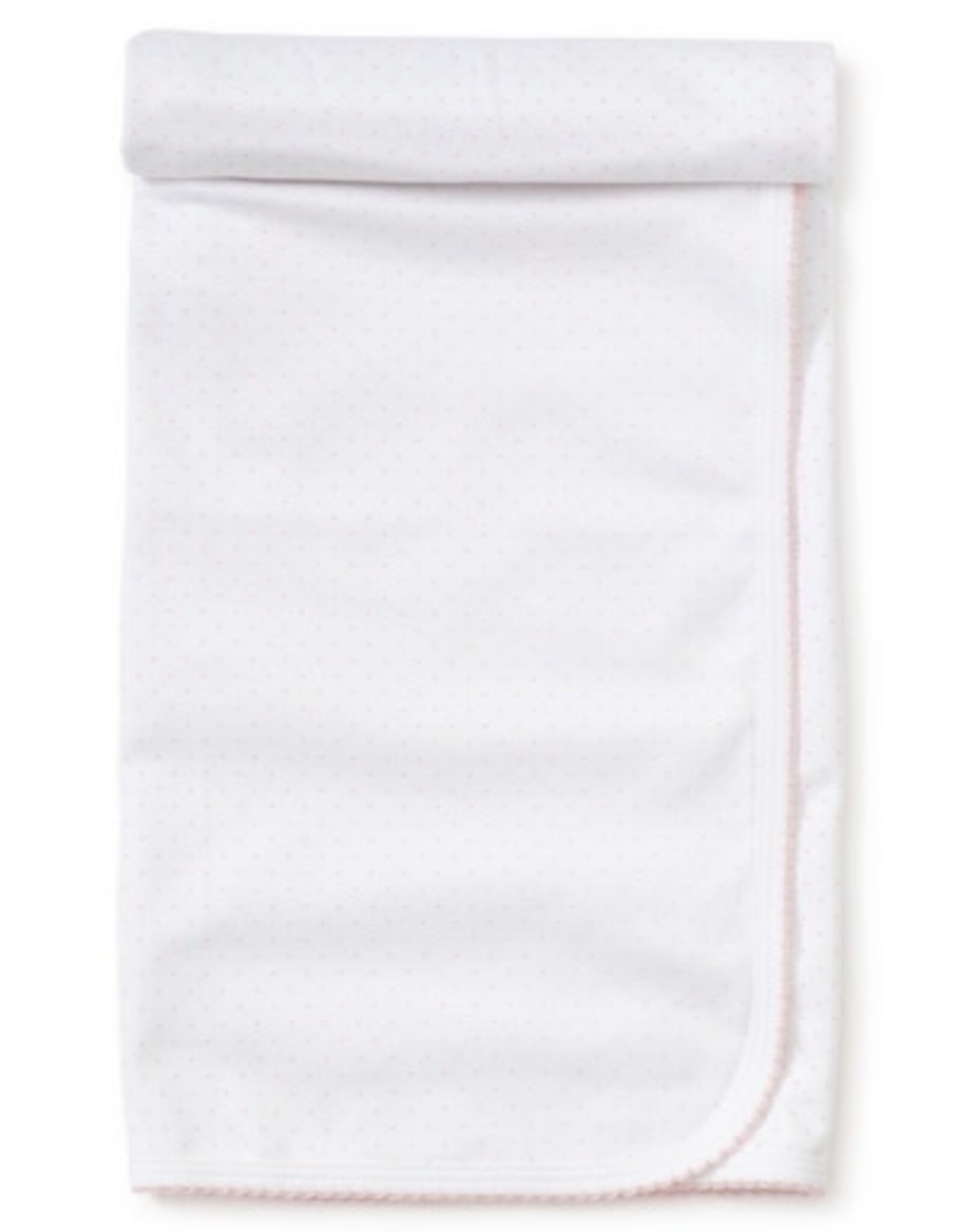 Kissy Kissy New Kissy Dots Print Blanket, White/Pink