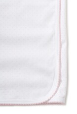 Kissy Kissy New Kissy Dots Print Blanket, White/Pink