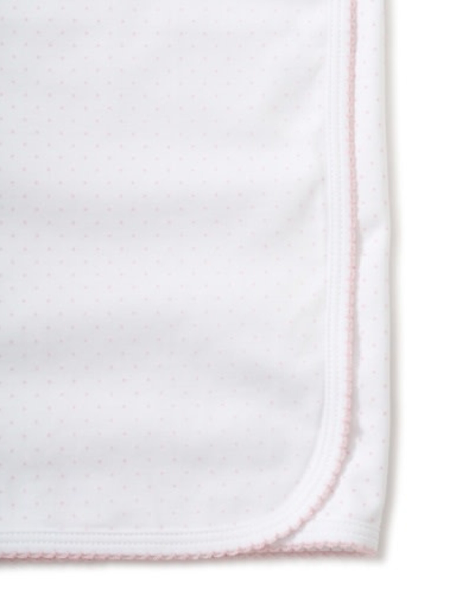 Kissy Kissy New Kissy Dots Print Blanket, White/Pink