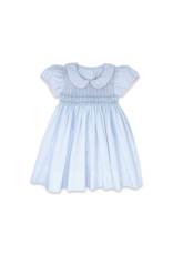 LullabySet Woodford Blue Windowpane Kelli Dress