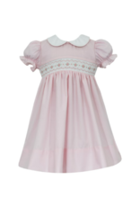 Petit Bebe Pink Natalie Smock Dress