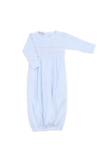 Magnolia Baby Katie & Kyle Light Blue Long Sleeve Pleated Gown