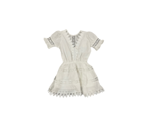 ora embroidered mini dress Peixoto Ora Cotton Embroidered Mini Dress Swim Cover Up