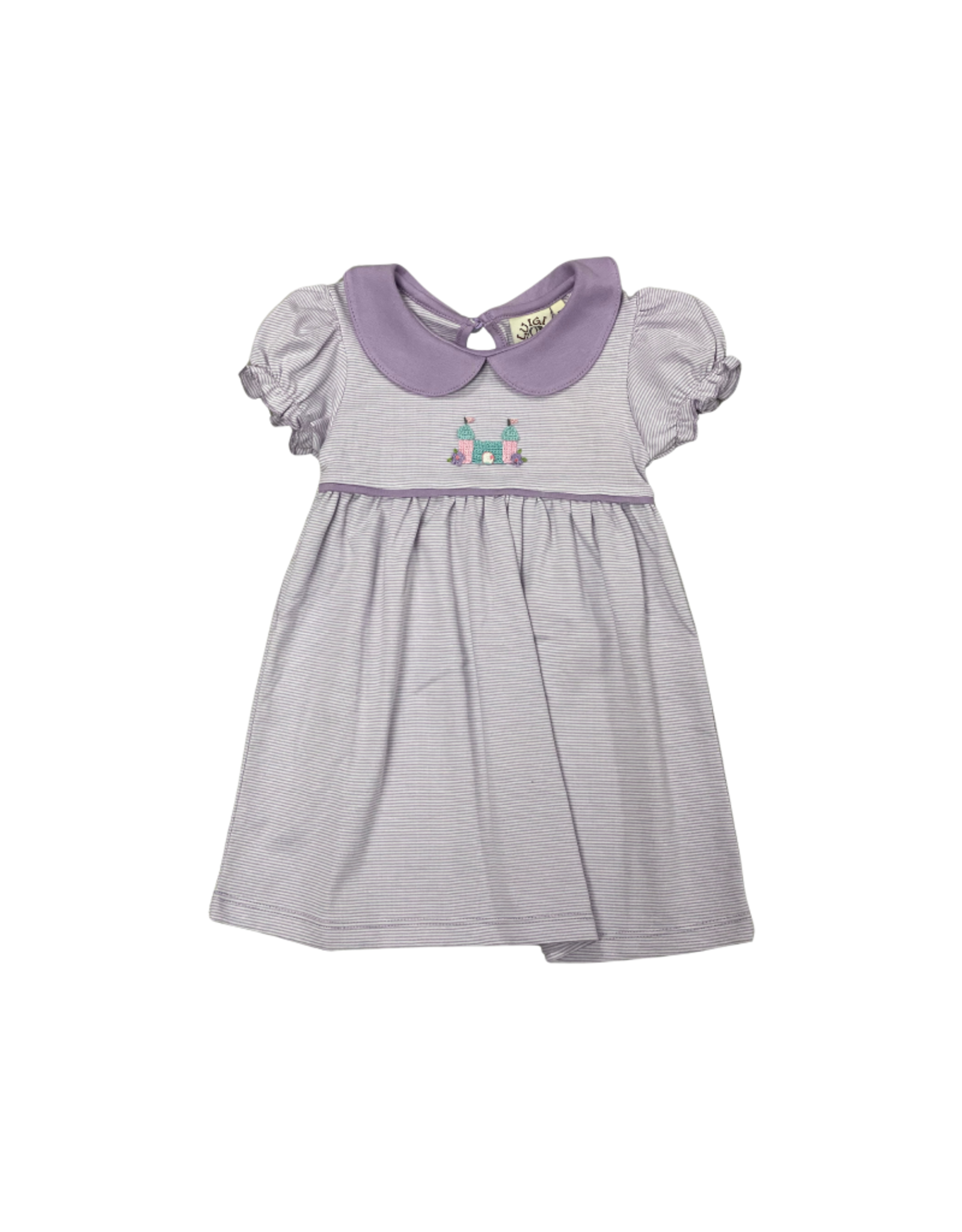 Luigi Lavender & White Stripe Castle Dress