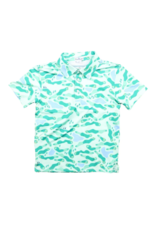 BlueQuail Clothing Co. Golf Camo Polo Short Sleeve Shirt