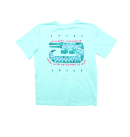 BlueQuail Clothing Co. Alligator Short Sleeve Performance Tee