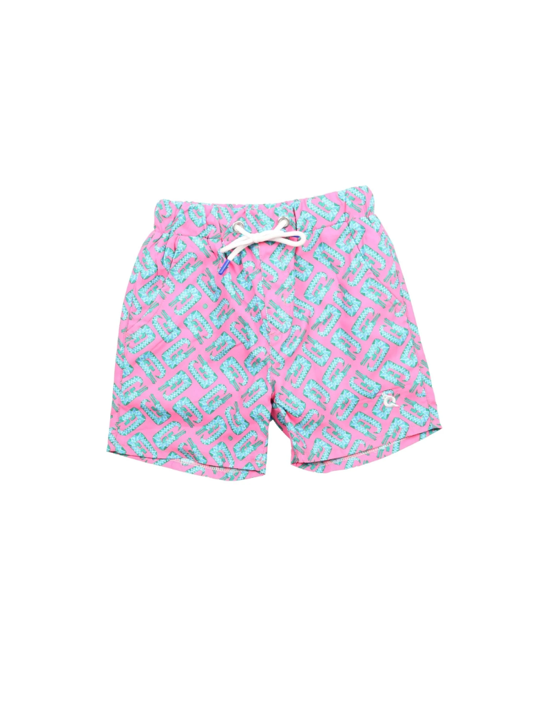 Alligator Swim Trunks - Mini Macarons Boutique