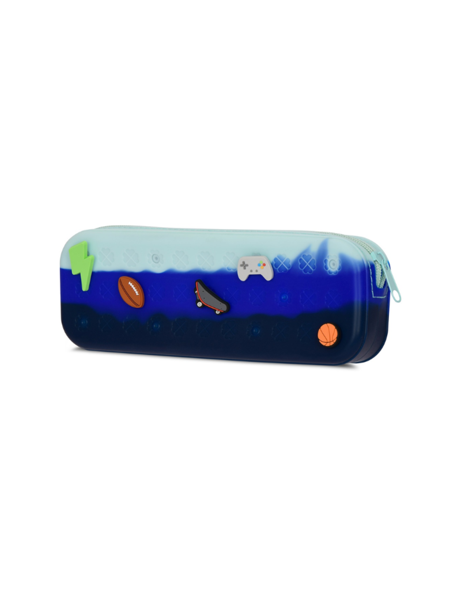 Iscream Ocean Waves Charmed Jelly Pencil Case